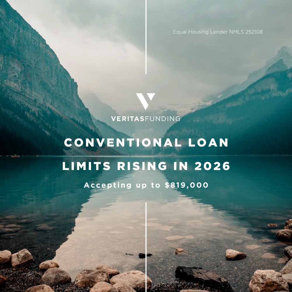 Conventional loan limits rising in 2026, lake photo