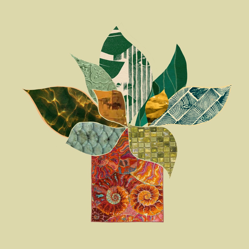Image Making — collage of leaf forms