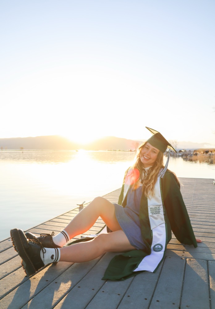 Cambryn's graduation session