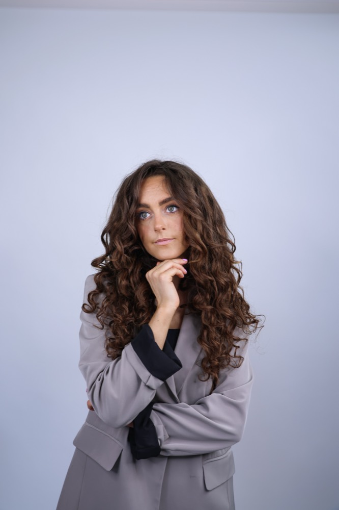 Studio headshot session