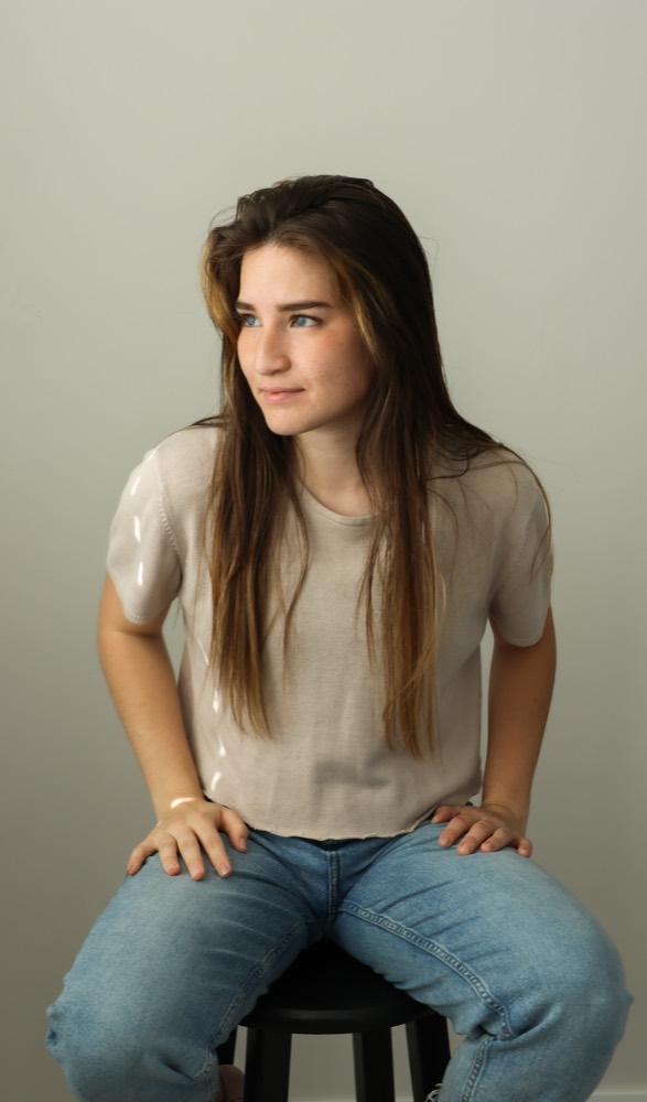Studio headshot session