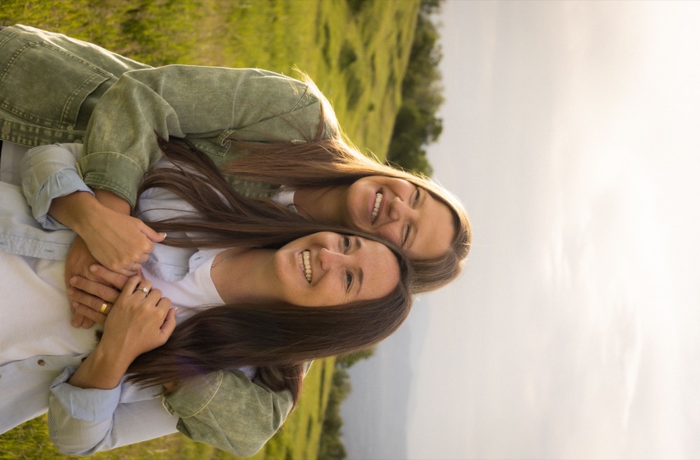 Kaley and Becca, proposal and engagement session