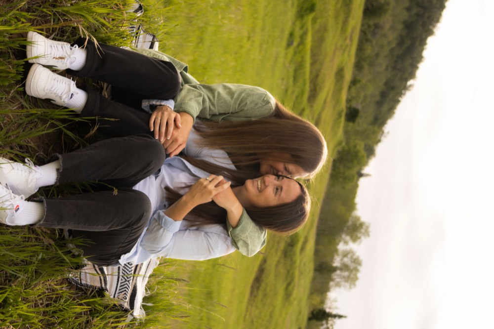 Kaley and Becca, proposal and engagement session