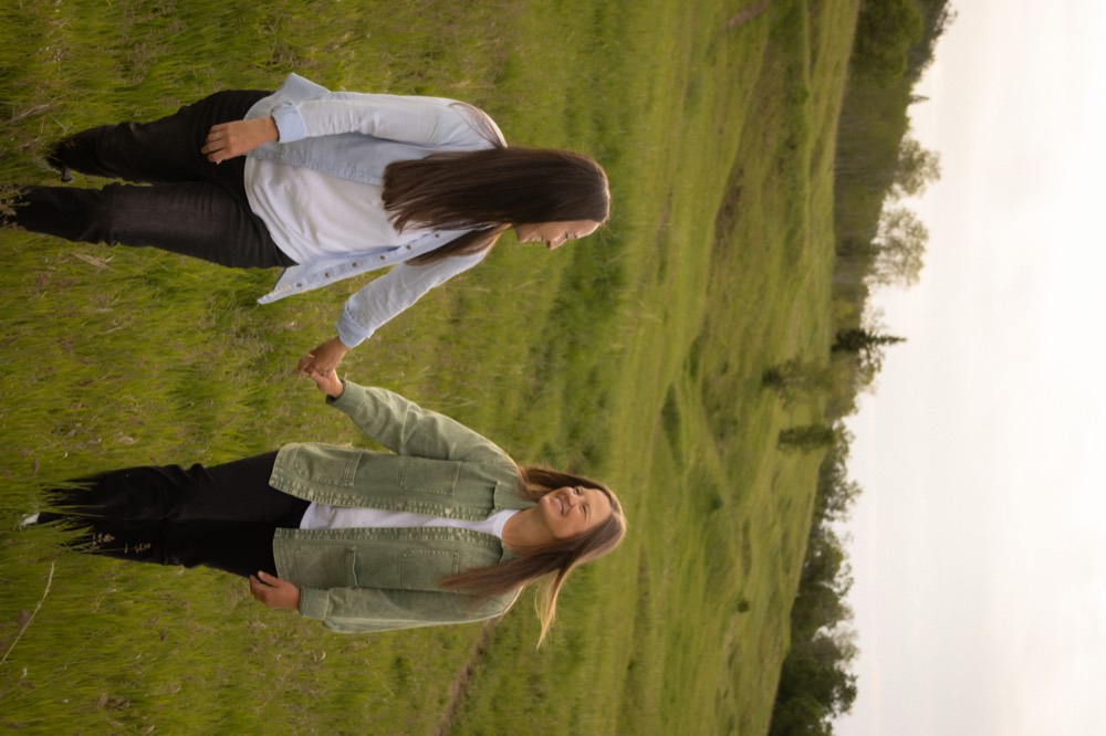 Kaley and Becca, proposal and engagement session