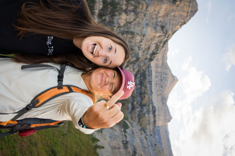 Kaley and Becca, proposal and engagement session
