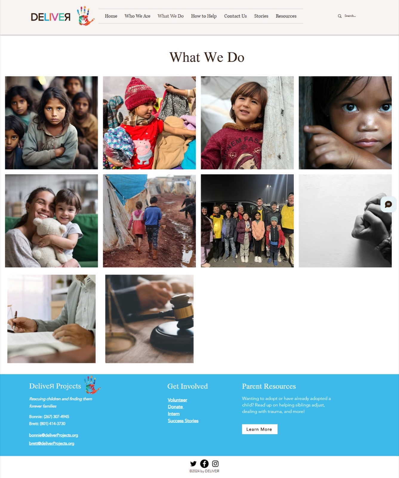 Deliver What We Do page