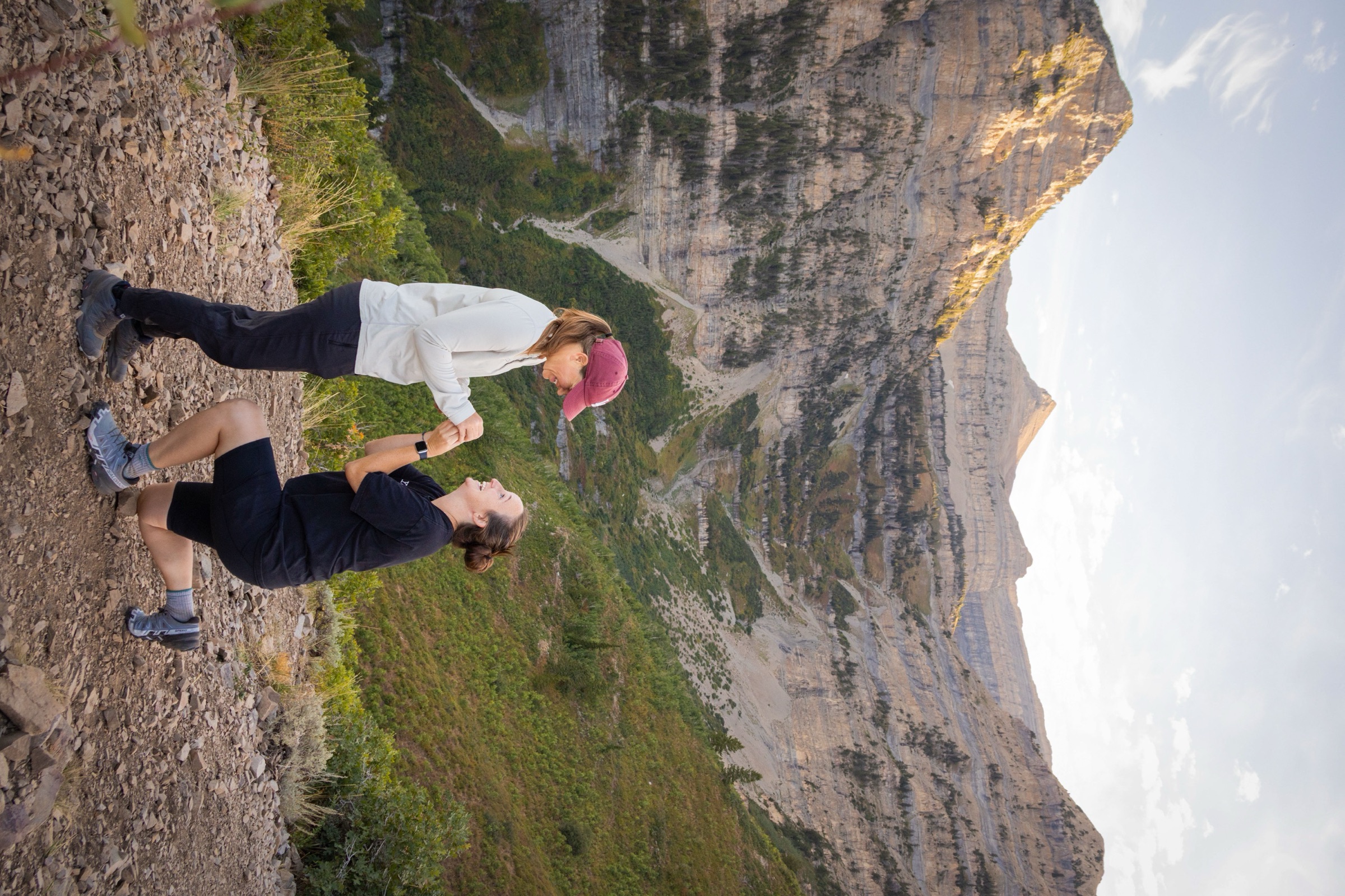 Kaley and Becca, proposal and engagement session